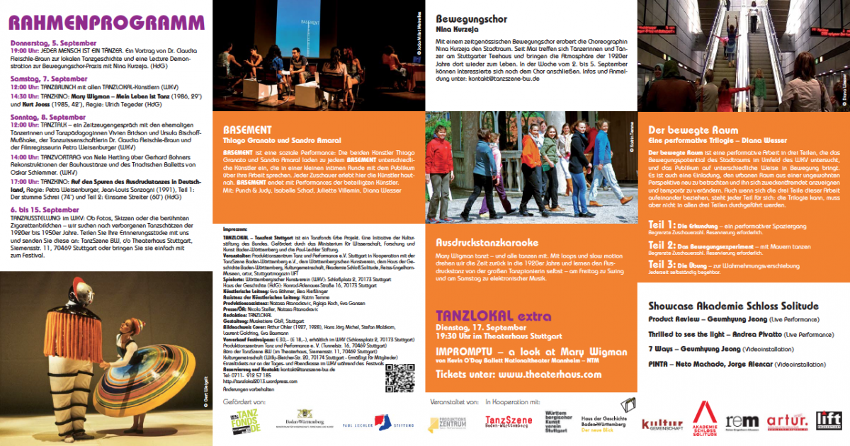 Programmflyer 