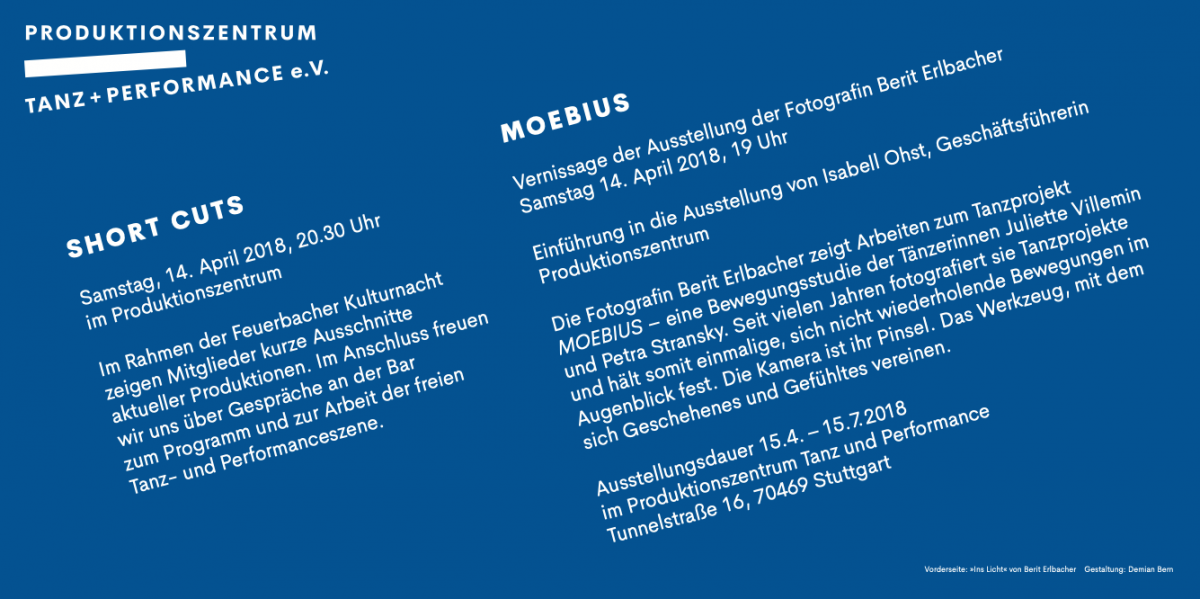 © Produktionszentrum Tanz + Performance e.V. 